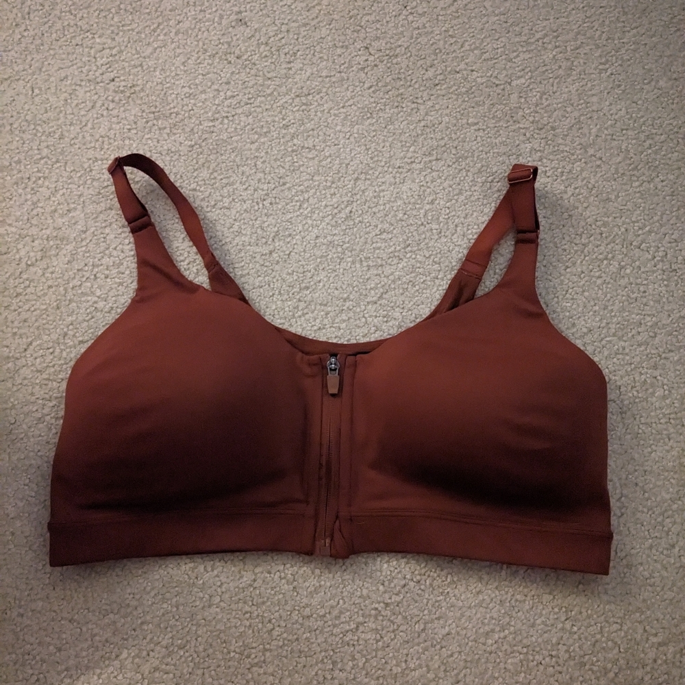 Orange Sports Bra